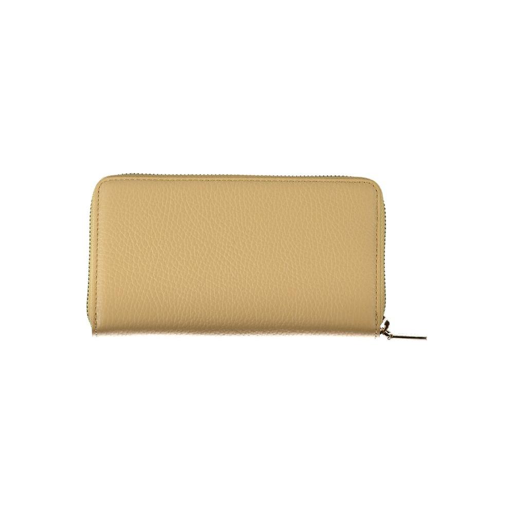 Coccinelle Beige Leather Wallet Coccinelle