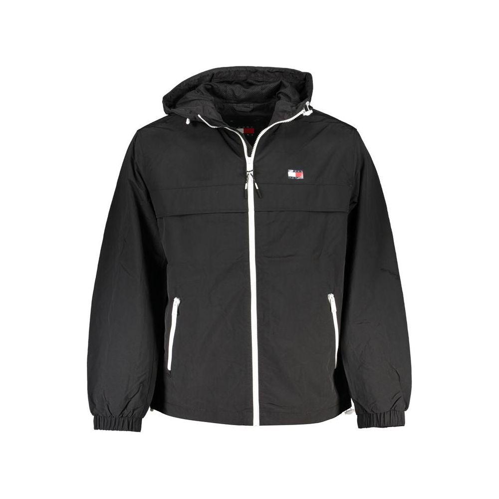 Tommy Hilfiger Black Polyamide Jacket Tommy Hilfiger