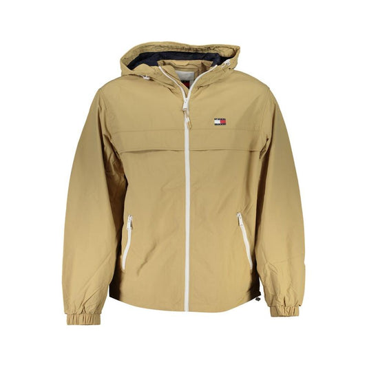 Tommy Hilfiger Beige Polyamide Jacket Tommy Hilfiger