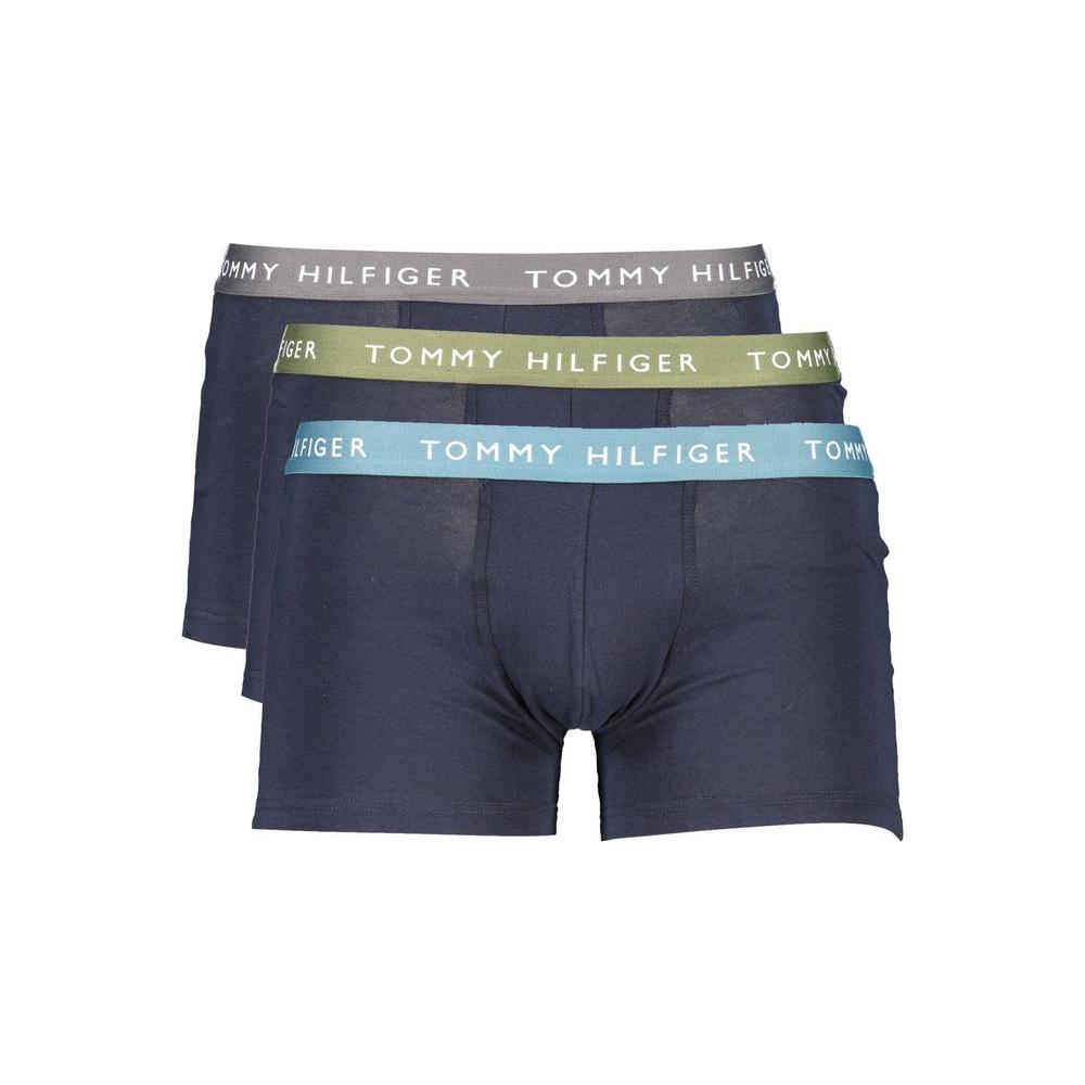 Tommy Hilfiger Blue Cotton Underwear