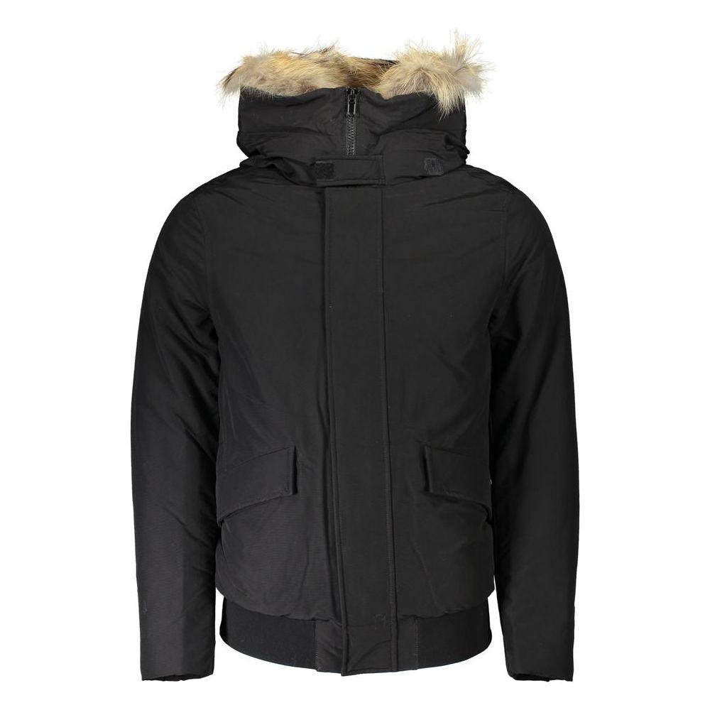 Woolrich Black Cotton Jacket Woolrich