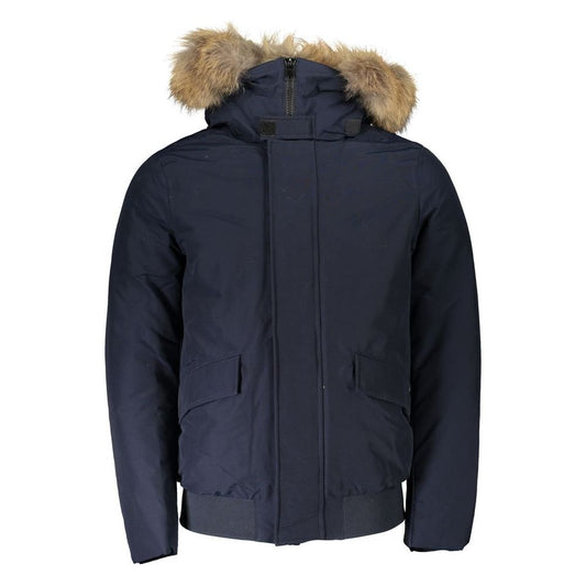 Woolrich Blue Cotton Jacket Woolrich