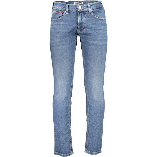 Tommy Hilfiger Blue Cotton Jeans & Pant Tommy Hilfiger