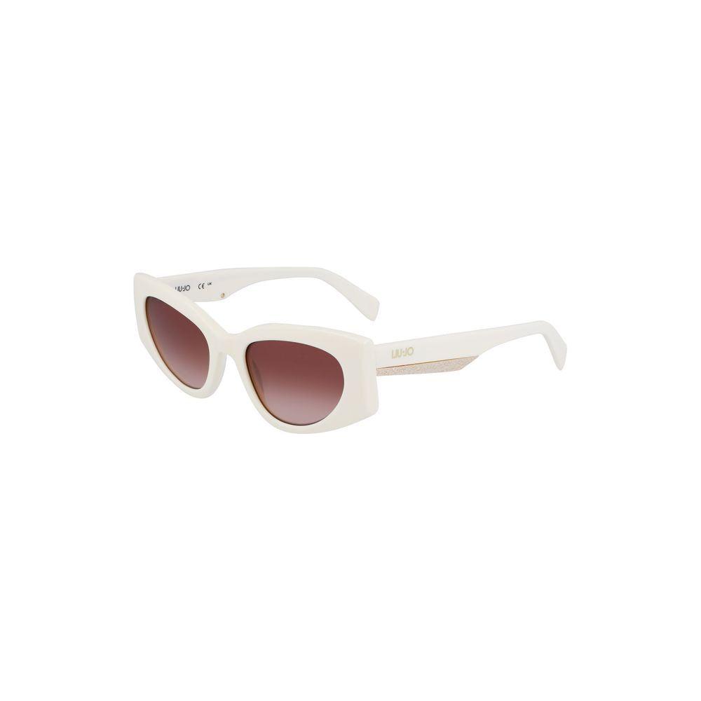 Liu Jo White Acetate Sunglasses Liu Jo