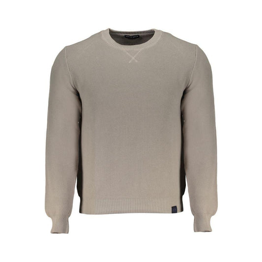 North Sails Gray Cotton Sweater North Sails