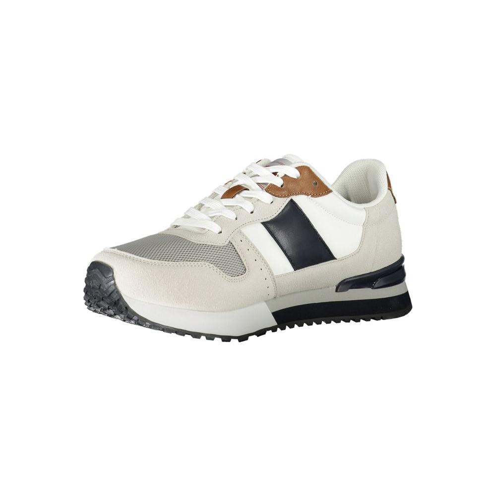 Carrera White Polyester Sneaker Carrera