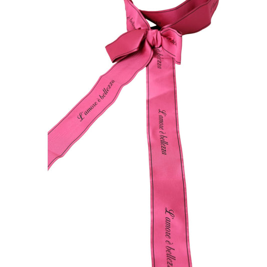 Pink L'Amore E'Bellezza Waist Belt