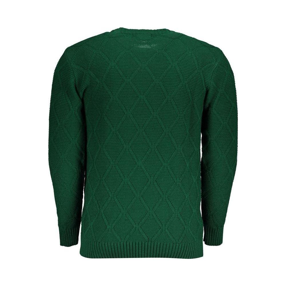 U.S. Grand Polo Green Fabric Sweater U.S. Grand Polo