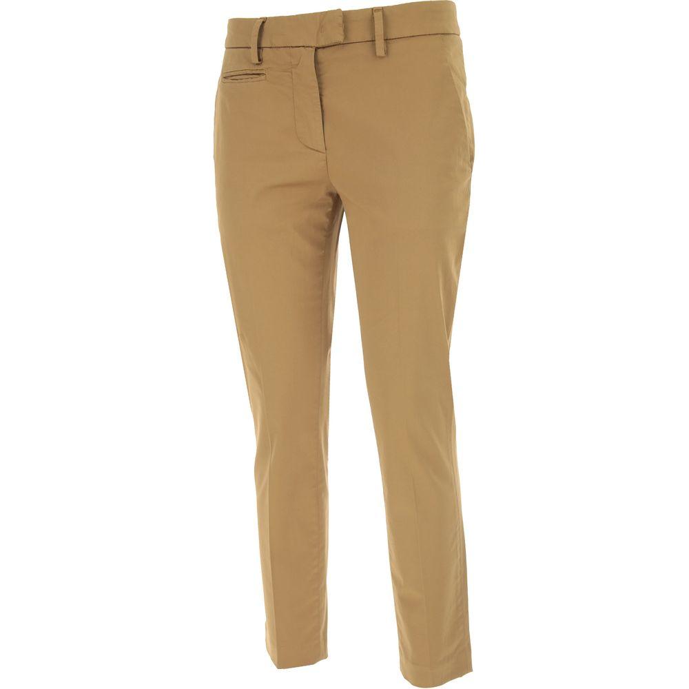 Dondup Brown Cotton Jeans & Pant Dondup