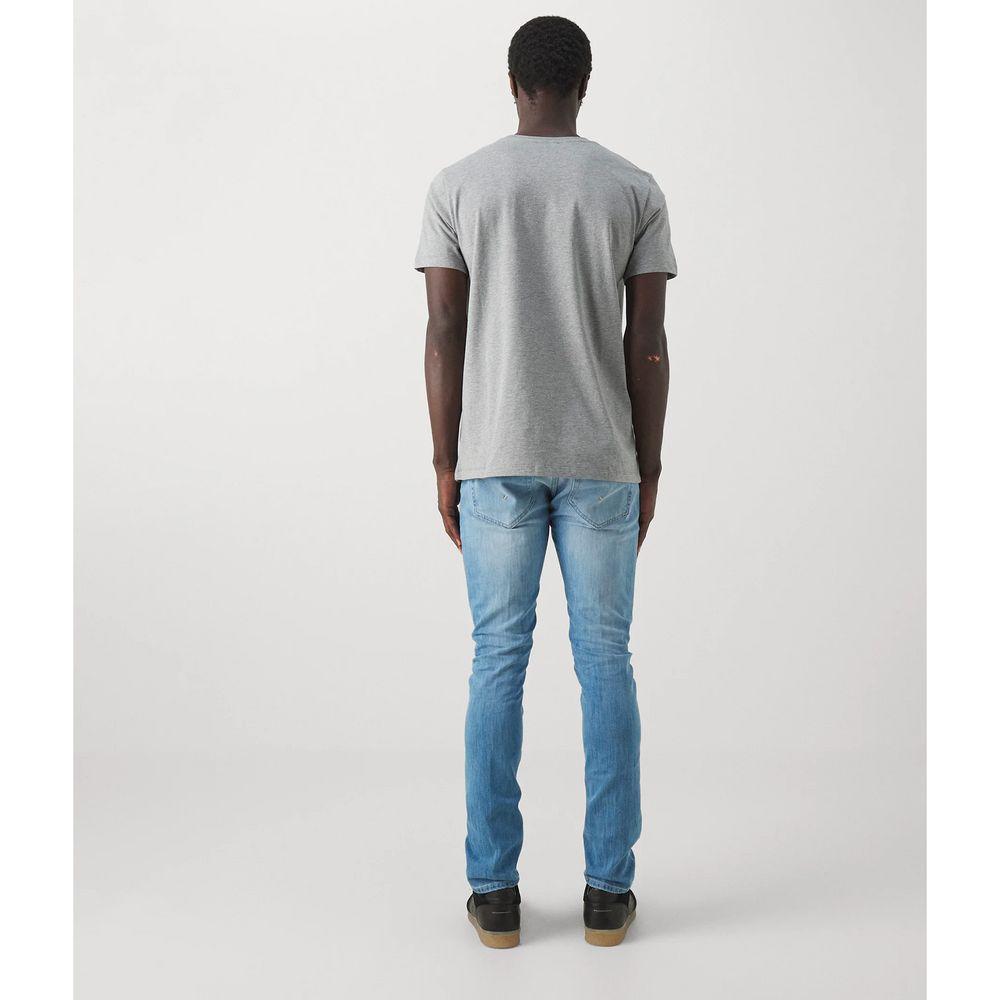 Dondup Sleek Light Blue Stretch Denim for Men Dondup