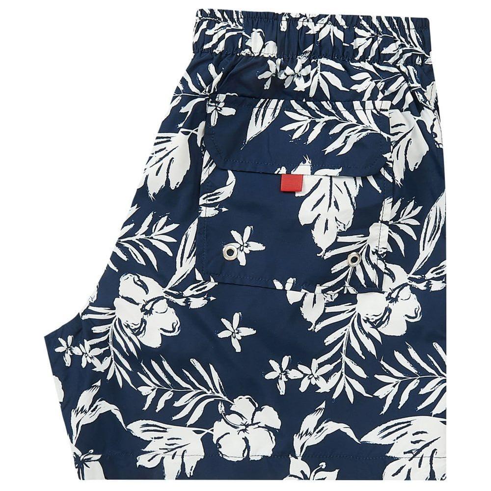 La Martina Blue Polyester Men Swimwear La Martina