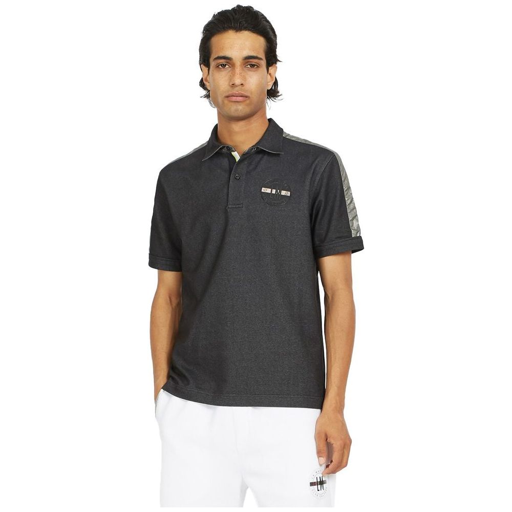 La Martina Sleek Cotton Blend Polo Shirt with Logo La Martina