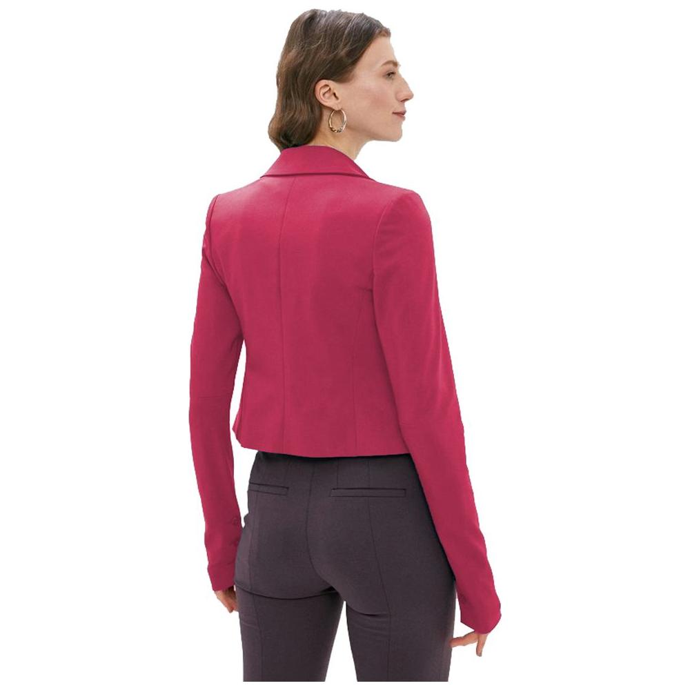 Patrizia Pepe Elegant Fuchsia Blazer Jacket Patrizia Pepe