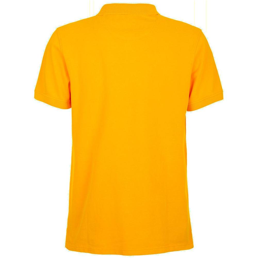 Fred Mello Vibrant Orange Cotton Polo Shirt with Logo Fred Mello