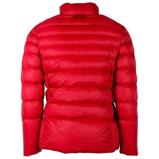 Centogrammi Reversible Red Nylon Duck Down Jacket Centogrammi