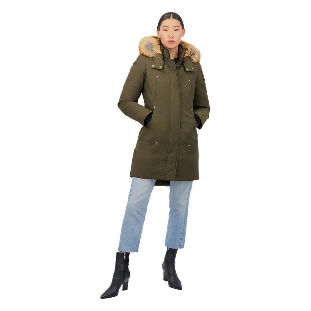 Moose Knuckles Army Cotton Women Parka Moose Knuckles