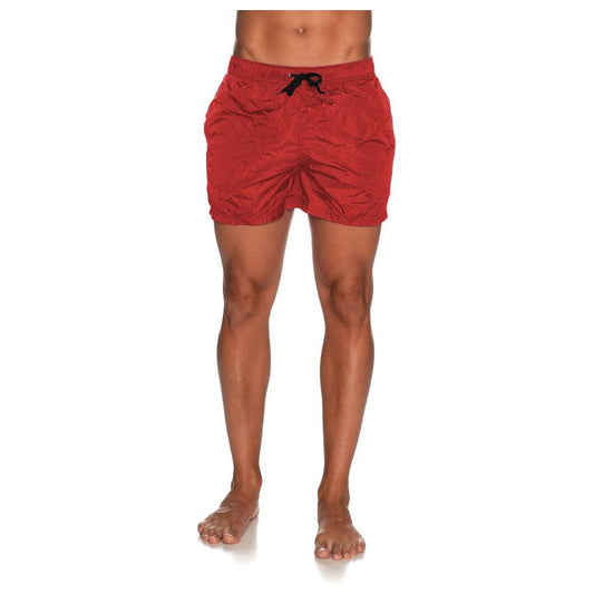 Refrigiwear Red Nylon Men's Swimsuit MAN SWIMWEAR Refrigiwear