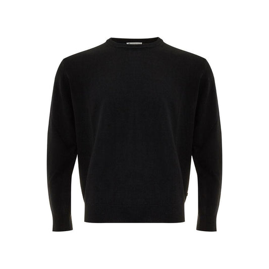 FERRANTE Elegant Black Wool Sweater for Men FERRANTE