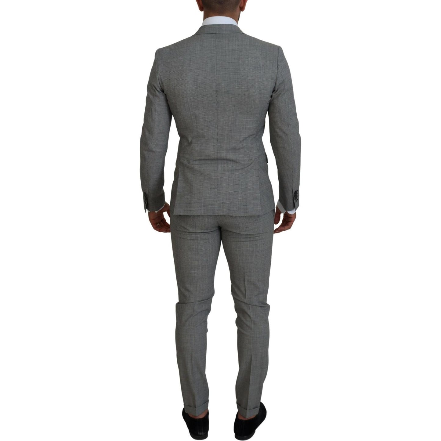 Dsquared² Gray Wool Single Breasted 2 Piece PARIS Suit Dsquared²