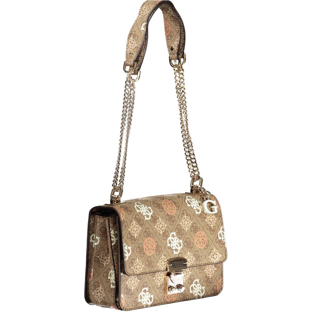 Guess Jeans Beige Polyethylene Handbag Guess Jeans