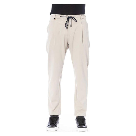 Distretto12 Beige Cotton Jeans & Pant Distretto12