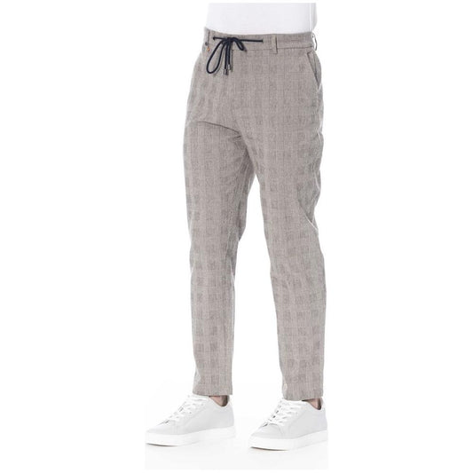 Distretto12 Beige Cotton Jeans & Pant Distretto12