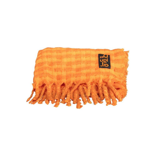 Desigual Orange Polyester Scarf Desigual