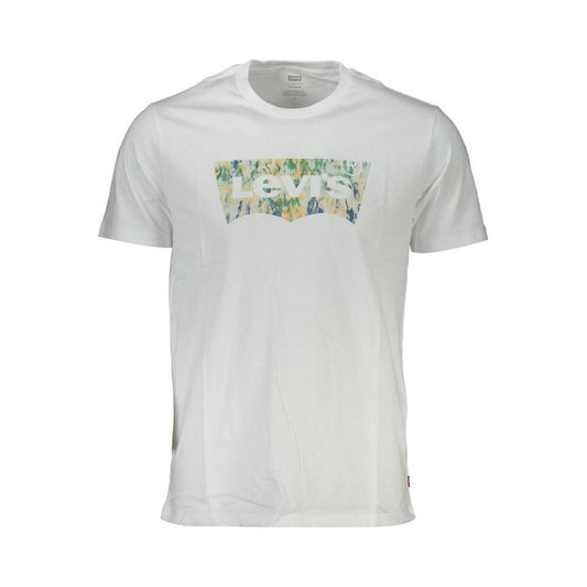 Levi's White Cotton T-Shirt Levi's