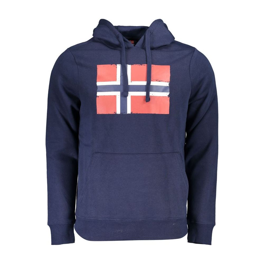 Norway 1963 Blue Cotton Sweater Norway 1963