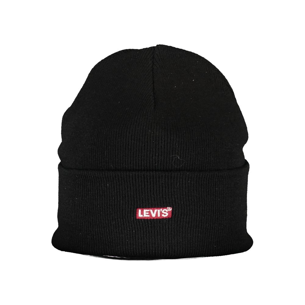 Levi's Black Acrylic Hats & Cap Levi's