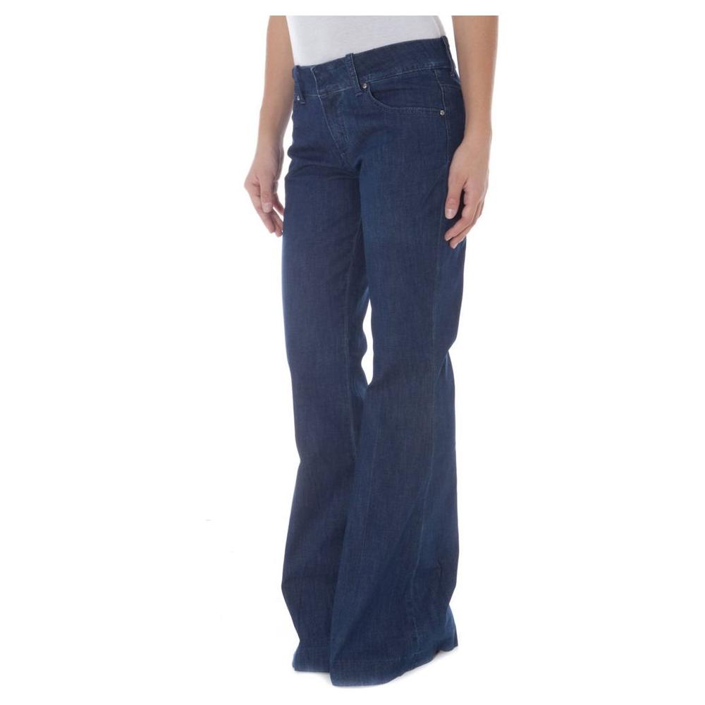 Phard Blue Cotton Jeans & Pant Phard