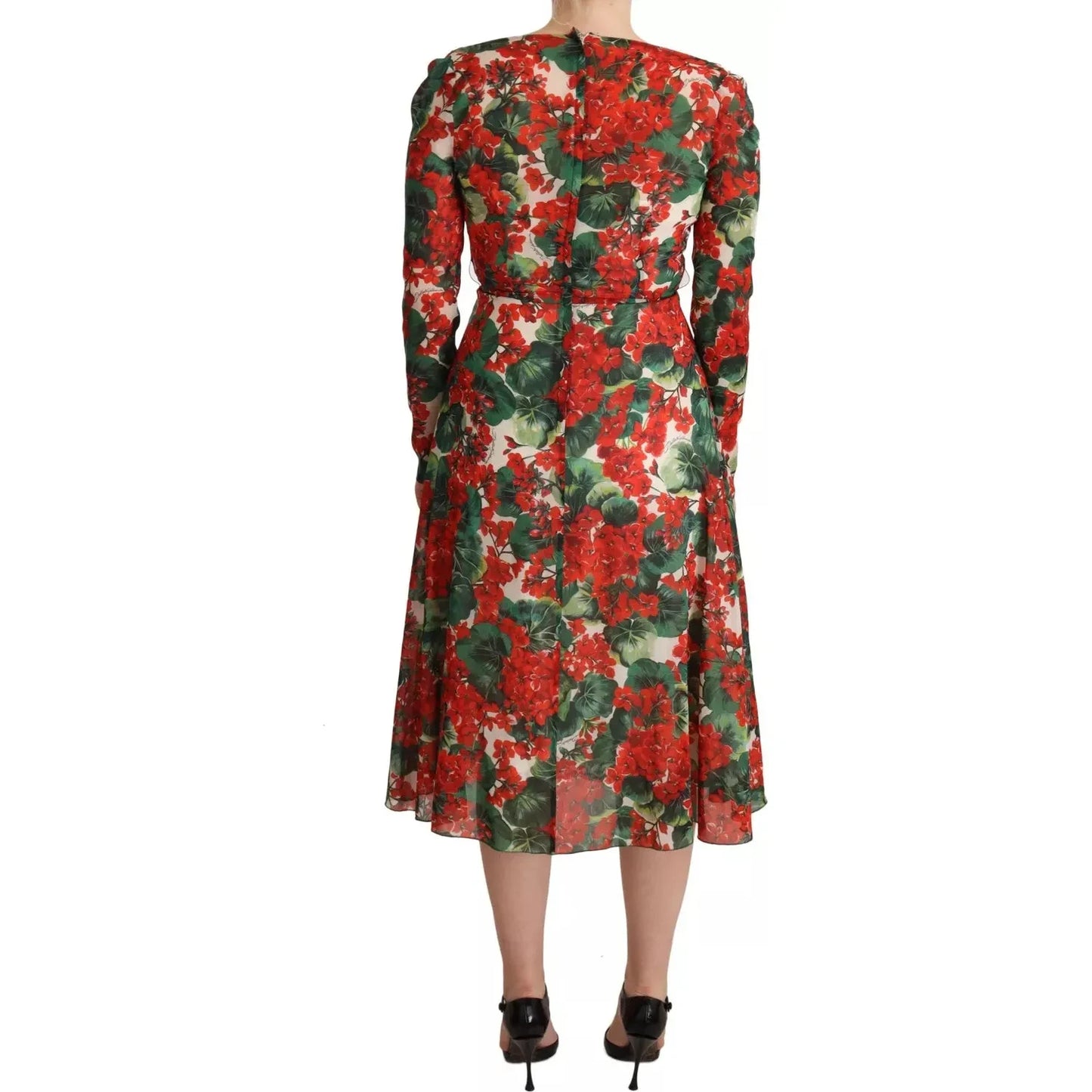 Dolce & Gabbana Multicolor Portofino-Print Shift Dress Dolce & Gabbana