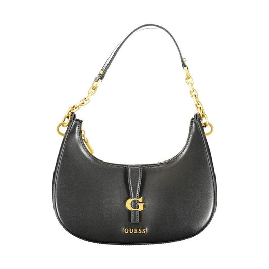 Guess Jeans Black Polyethylene Handbag Guess Jeans