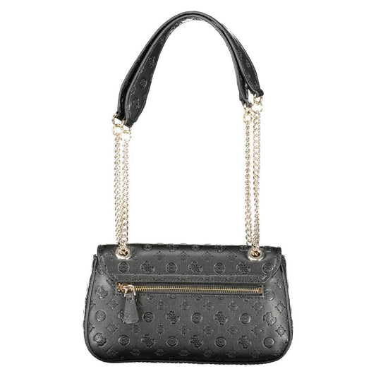 Guess Jeans Black Polyethylene Handbag Guess Jeans