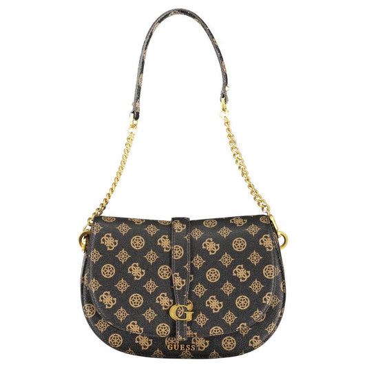 Guess Jeans Brown Polyethylene Handbag Guess Jeans