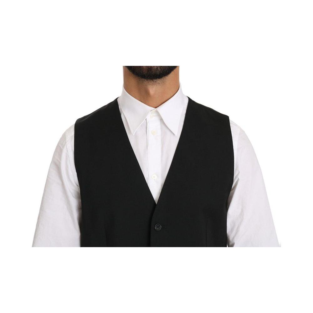 Dolce & Gabbana Black  Vest Dolce & Gabbana