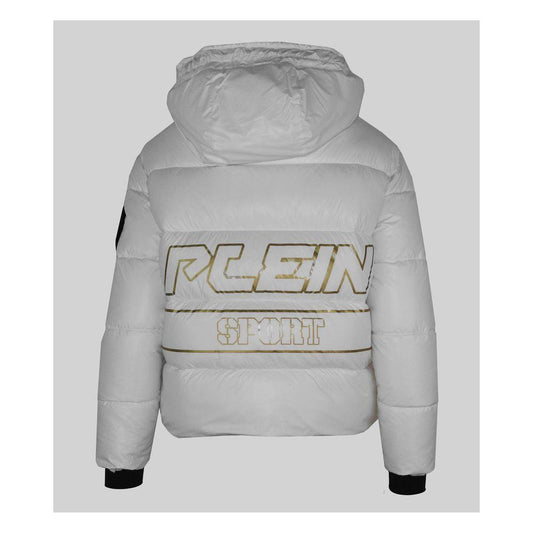 Plein Sport White  Jackets & Coat Plein Sport