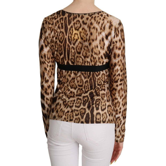 Roberto Cavalli Brown  Tops & T-Shirt Roberto Cavalli