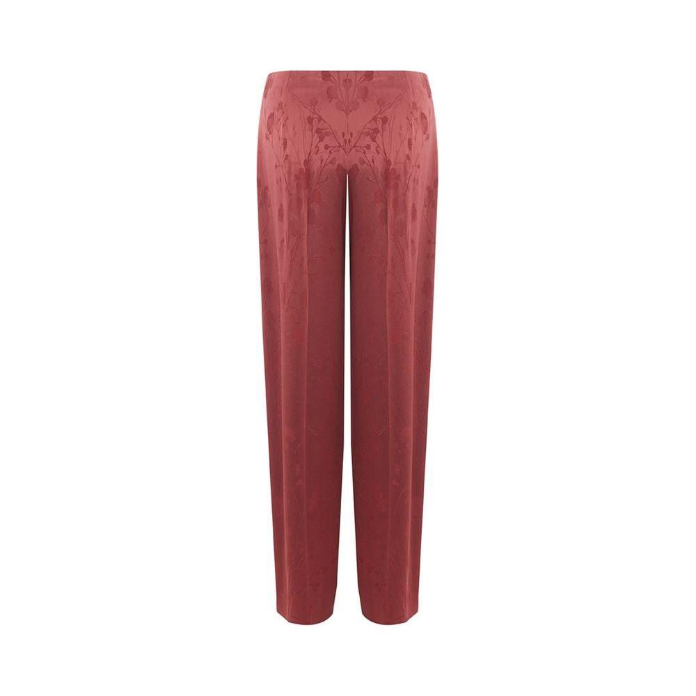 Lardini Elegant Red Tailored Pants Lardini