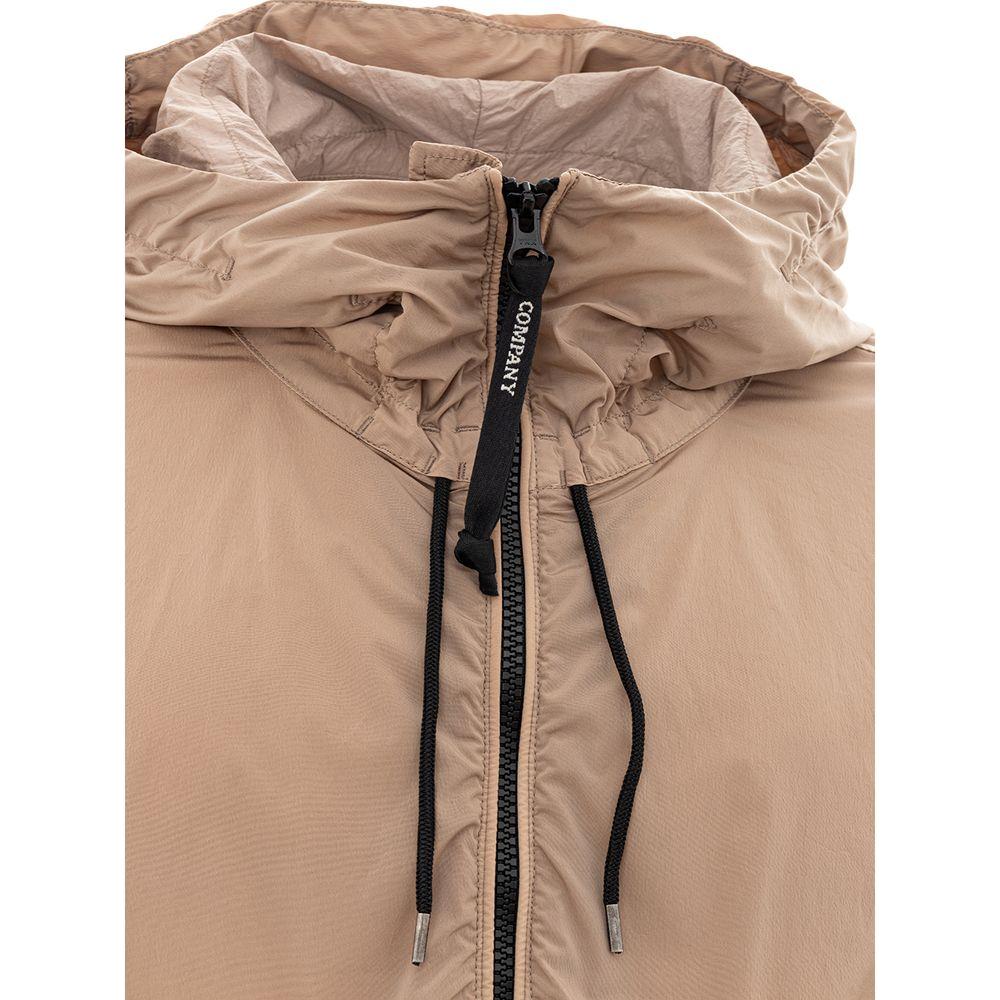 C.P. Company Elevated Urban Style Beige Polyamide Jacket C.P. Company