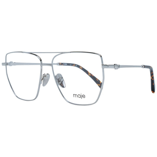 Maje Silver Metal Glasses (Frames) Maje