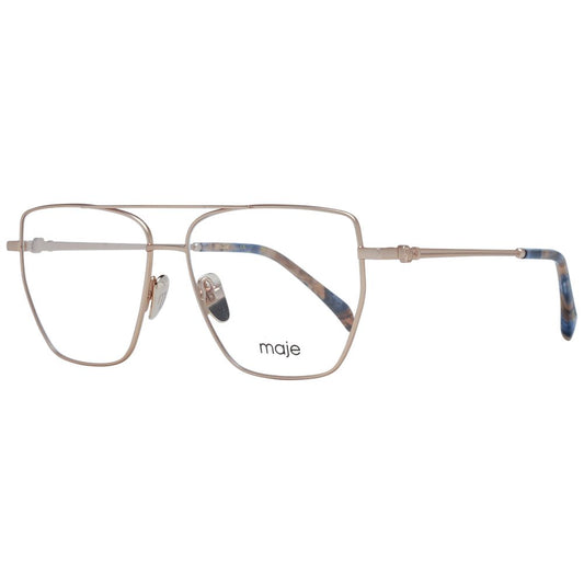 Maje Gold Metal Glasses (Frames) Maje