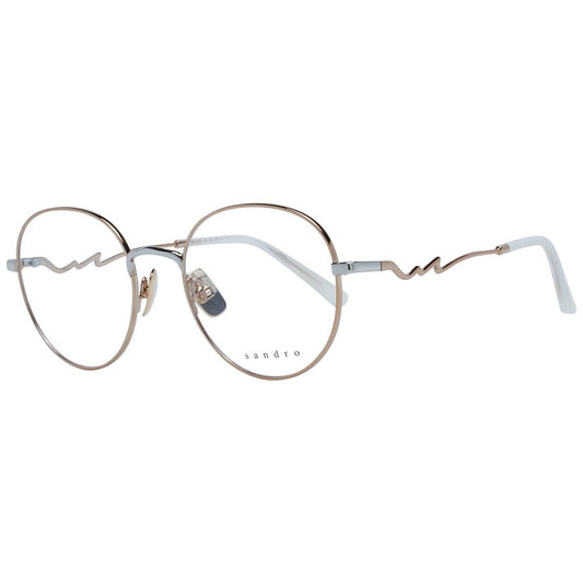Sandro Gold Stainless Steel Glasses (Frames) Sandro