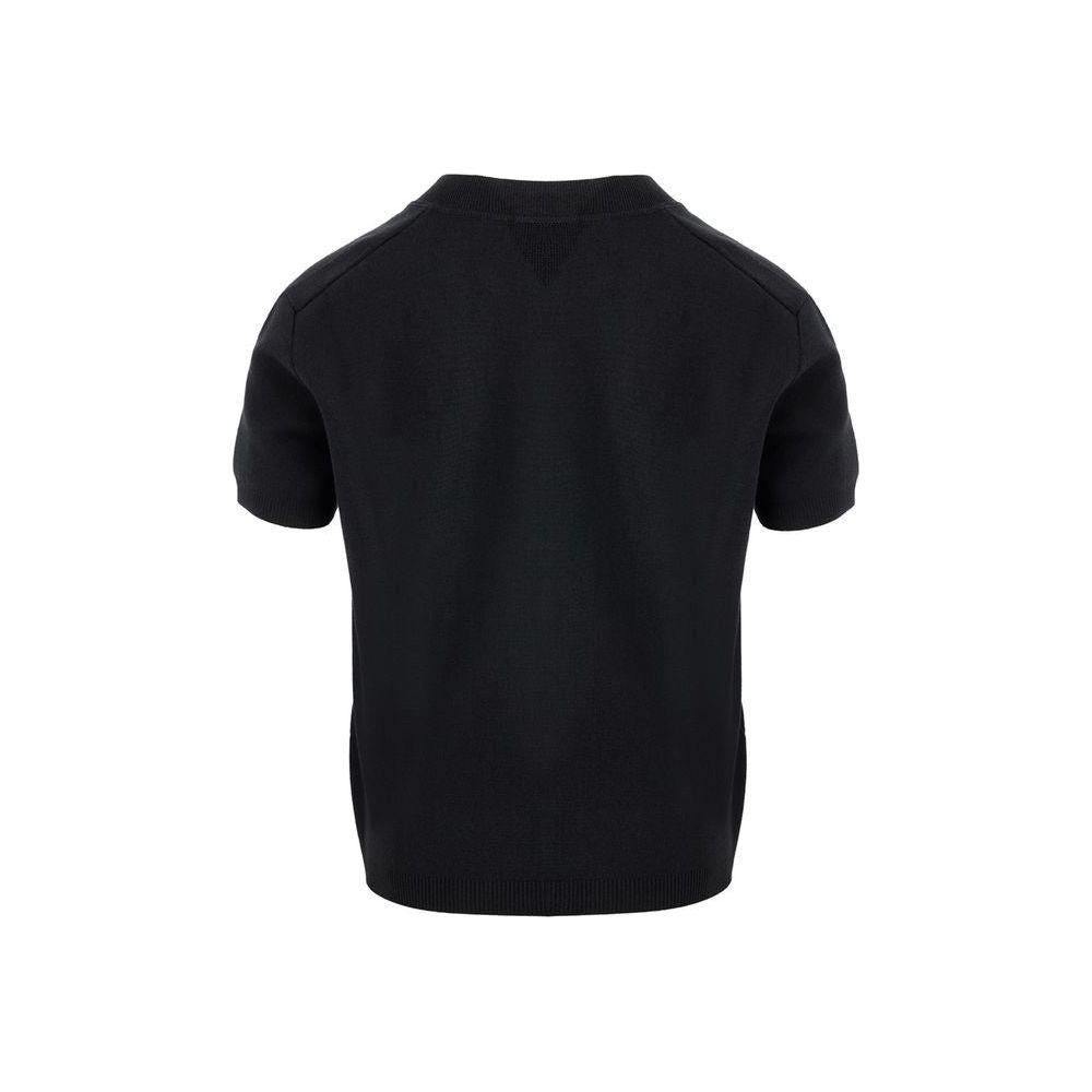 Bottega Veneta Black Cashmere Tops & T-Shirt Bottega Veneta