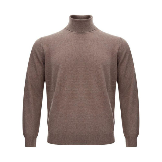 KANGRA Brown Wool Sweater KANGRA