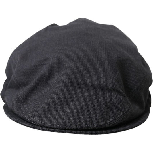 Gray Cotton Cloth Newsboy Hat Men