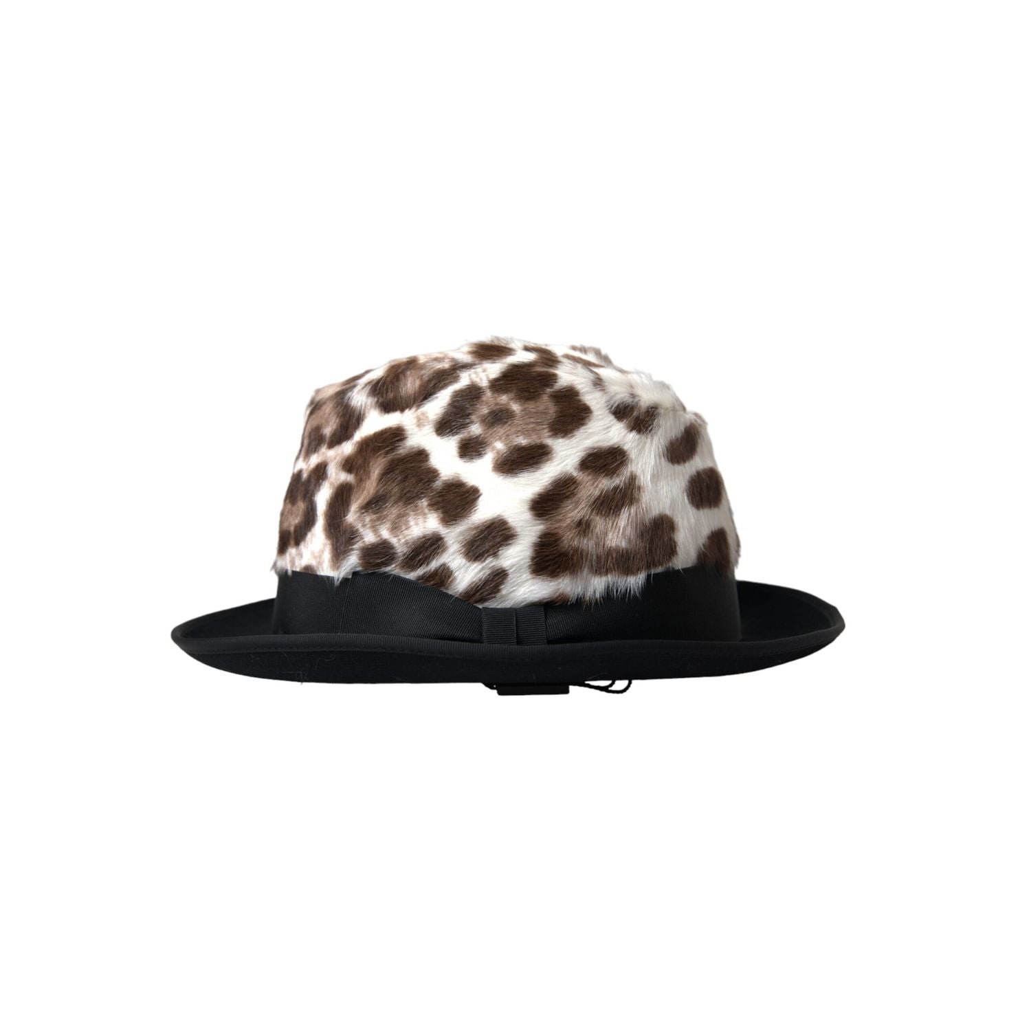 Dolce & Gabbana Multicolor Leopard Women Fedora Hat