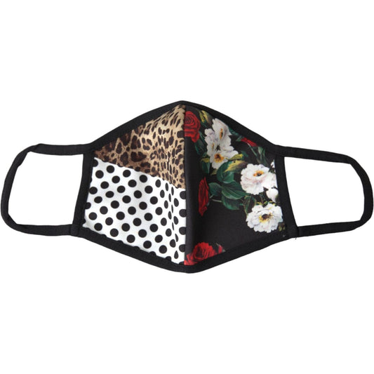 Multicolor Leopard Floral Elastic Ear Strap Face Mask