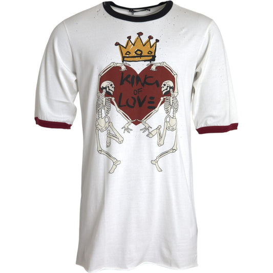 White King Of Love Cotton Men T-shirt