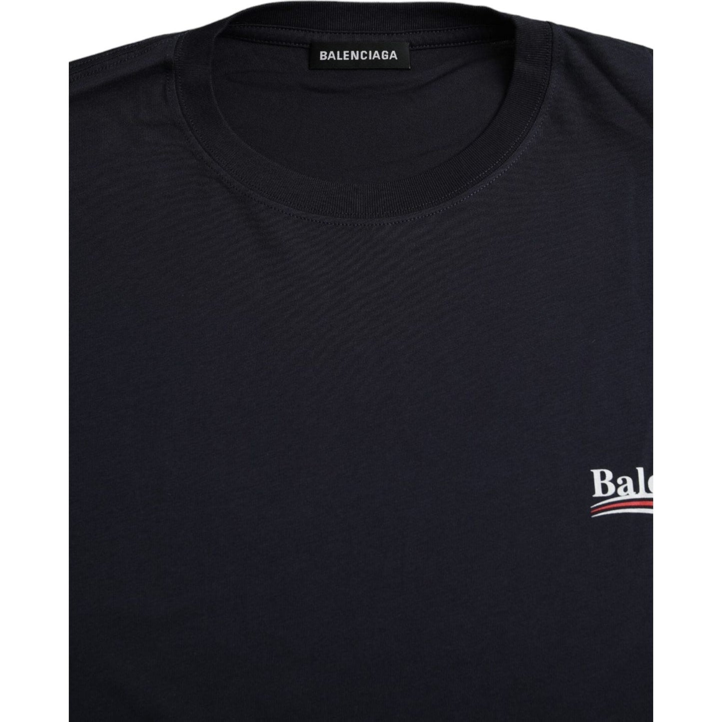 Dolce & Gabbana Dark Blue Cotton Logo Crew Neck Short Sleeves T-shirt Dolce & Gabbana